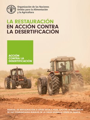 cover image of La restauración en acción contra la desertificación
